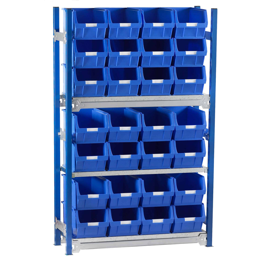 Toprax Shelving Single Bay with 28 TC5 Bins