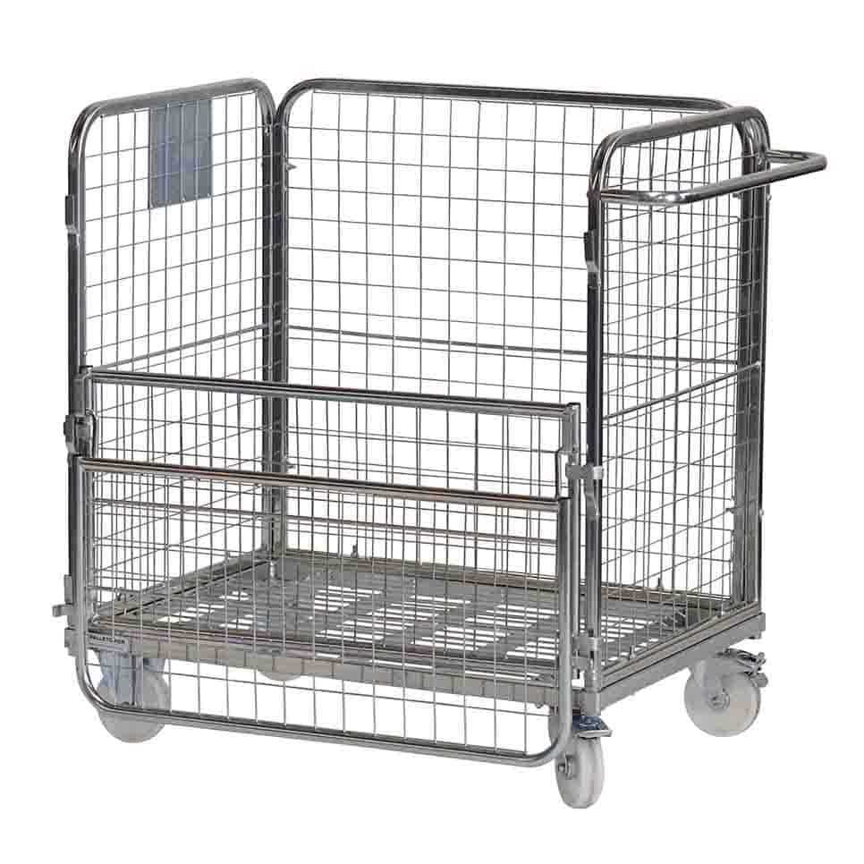 Four Sided Compact Picking Trolley