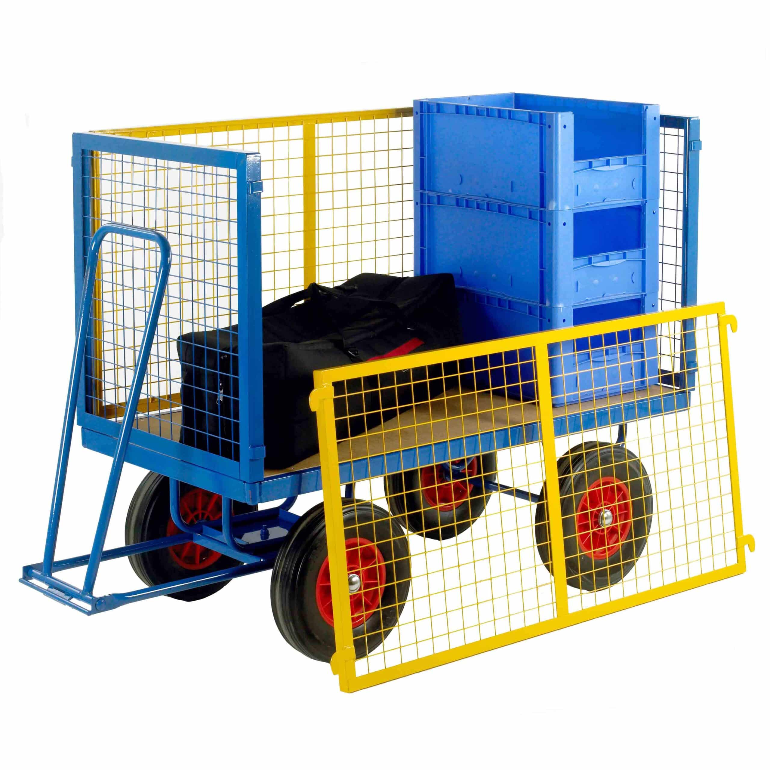 Removable Mesh Turntable Trailers - 450mm - Storage N Stuff – StorageNStuff