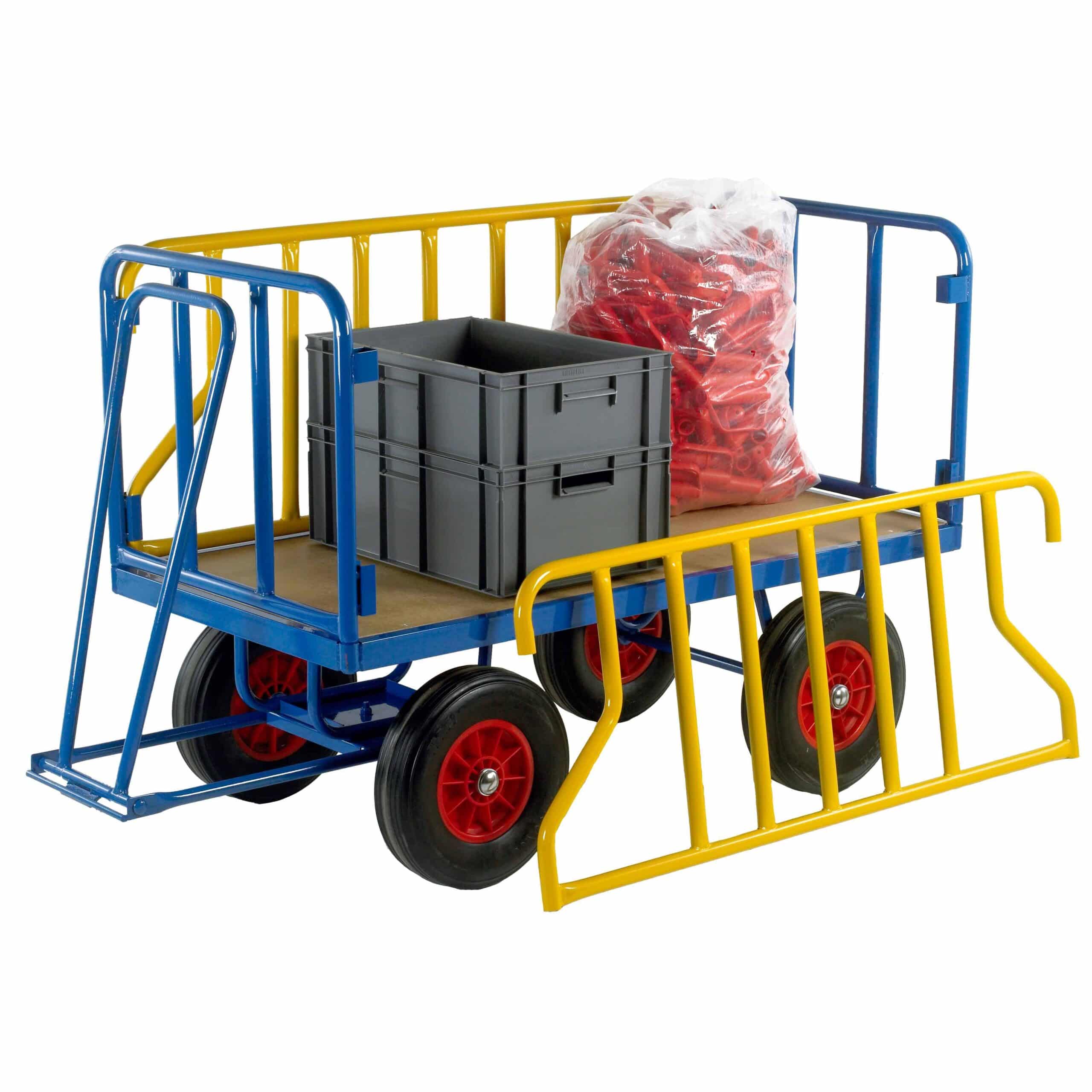 Tubular Support Turntable Trailers - 450mm - Storage N Stuff ...