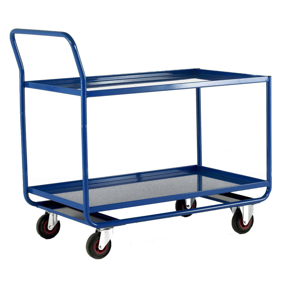Two Shelf Steel Workshop Trolley