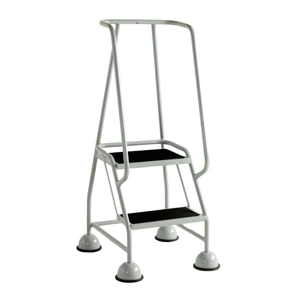Two Tread Classic Colour Mobile Steps