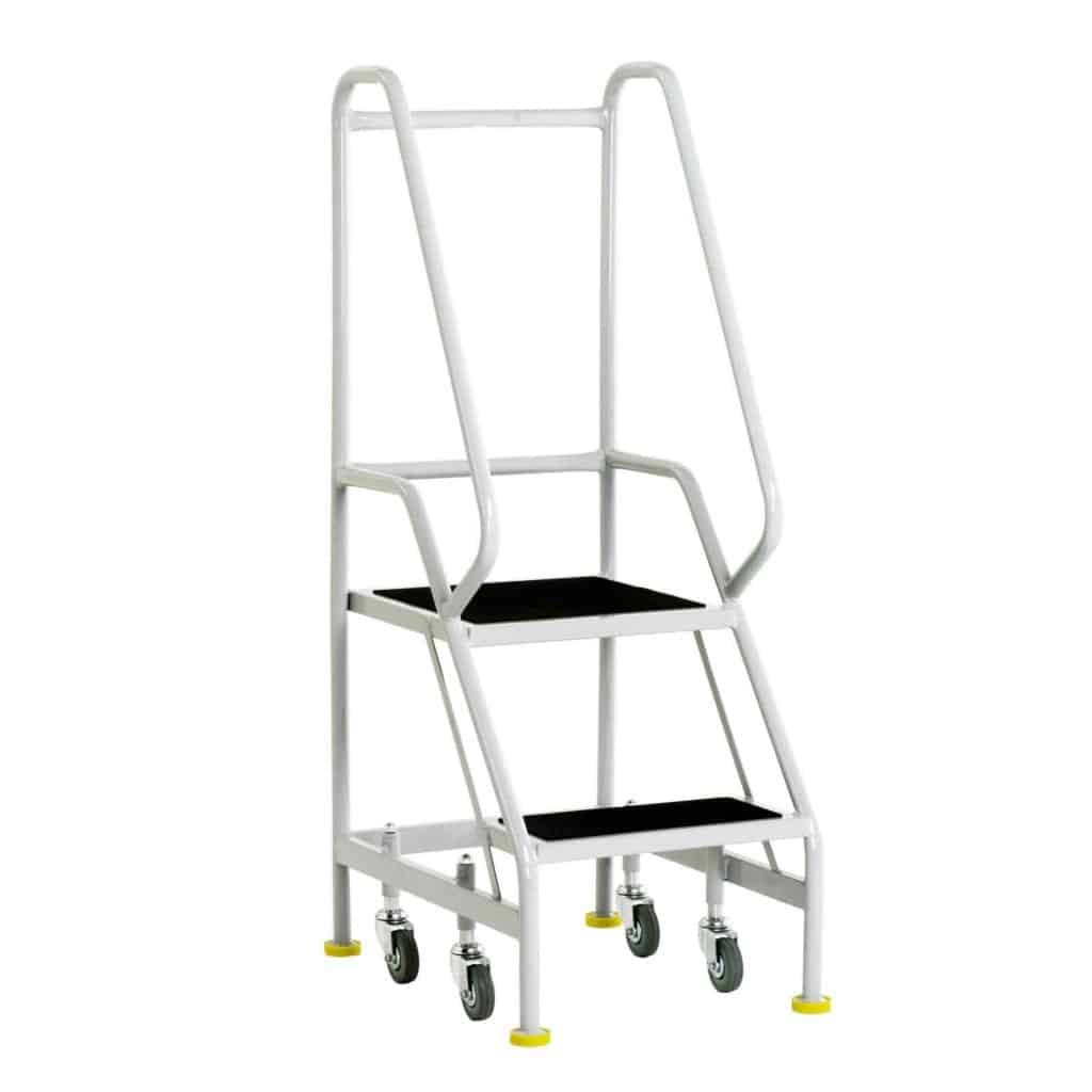 Two Tread Narrow Aisle Mobile Steps