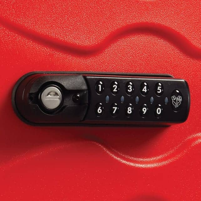 Plastic Waterproof 3 Door Lockers