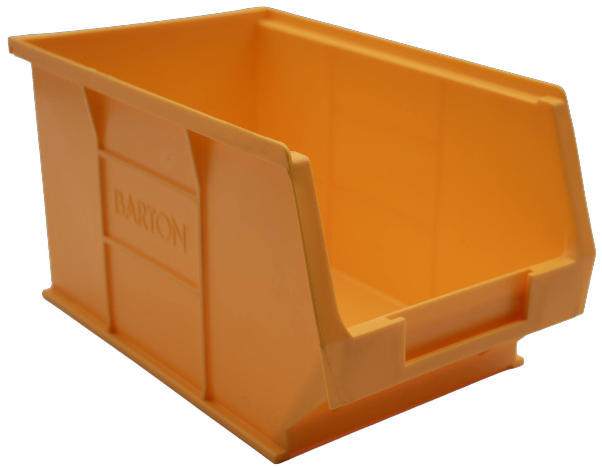 Yellow TC3 Barton plastic storage bin for small parts storage, warehouse shelving, and workshop organisation.