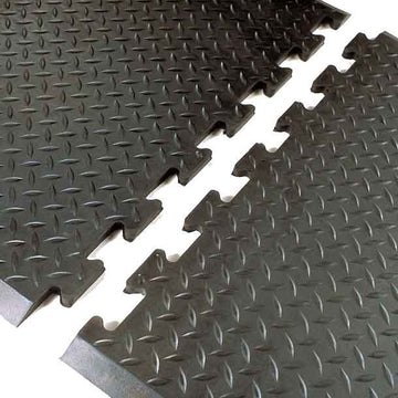 Diamond Interlock Rubber Mats
