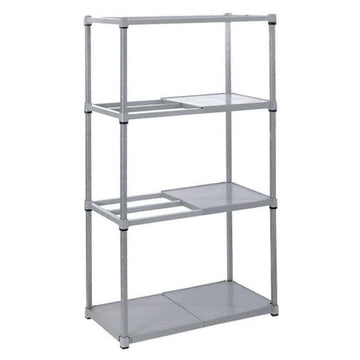 Plastic Plus Shelving 4 Tier Solid Bay 460mm Deep