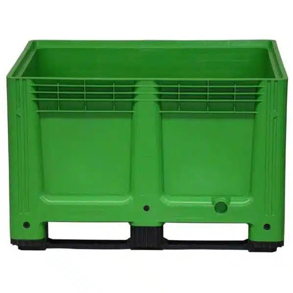 Solid Green Plastic Pallet Box