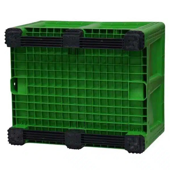 Solid Green Plastic Pallet Box