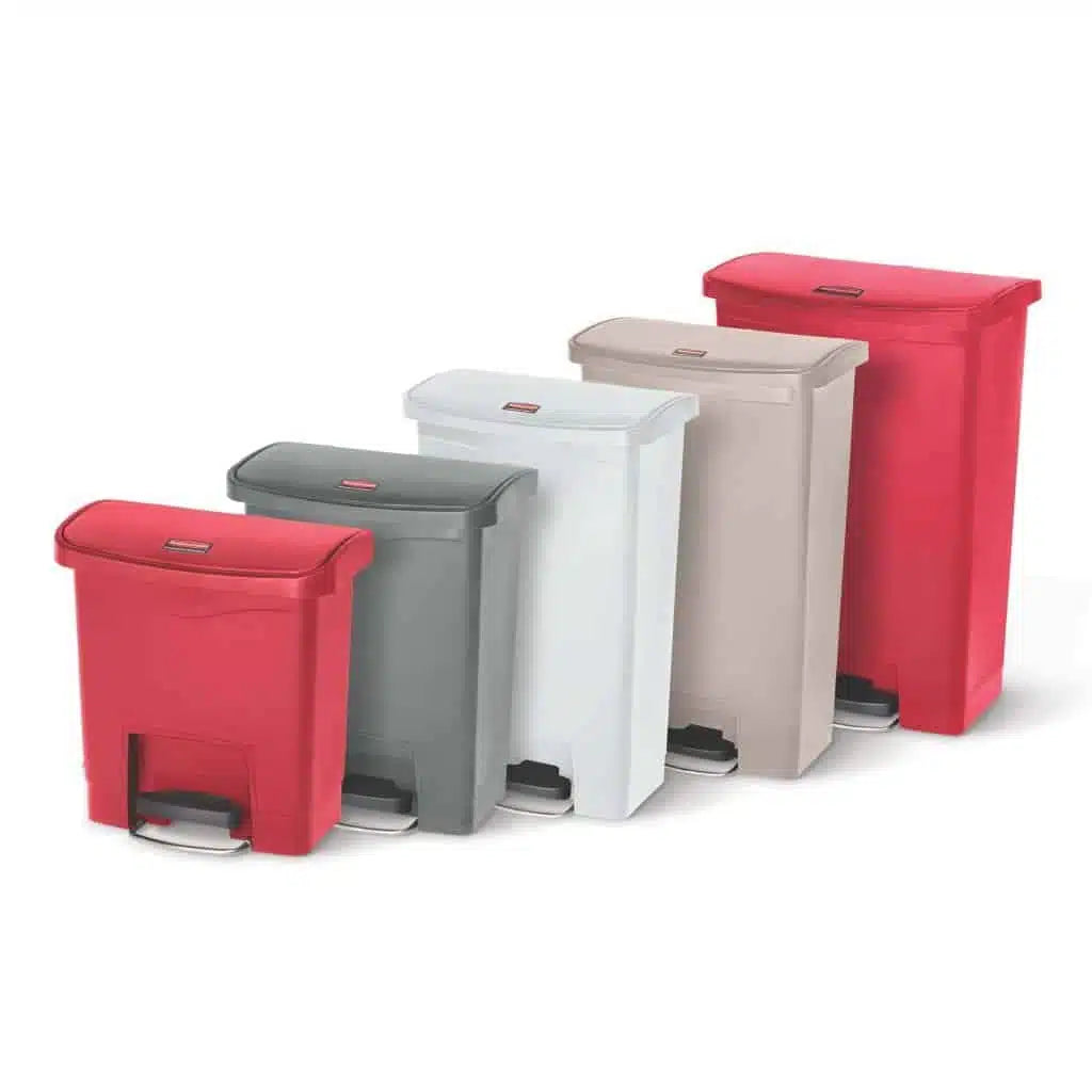 Slim Jim 30L Front Step Step-On Bin