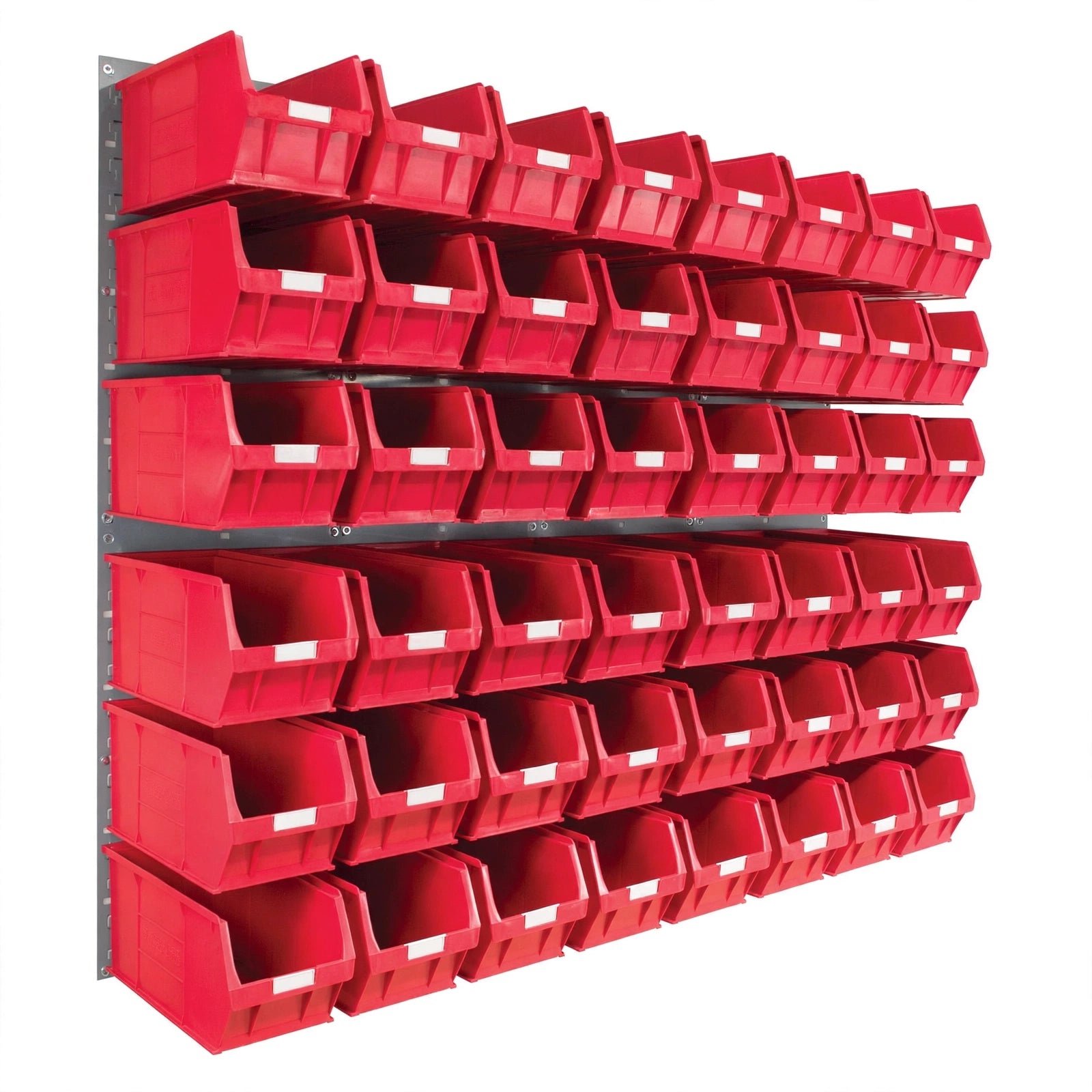 Wall Mounted Louvre Panel Kit 5 With Barton TC Bins