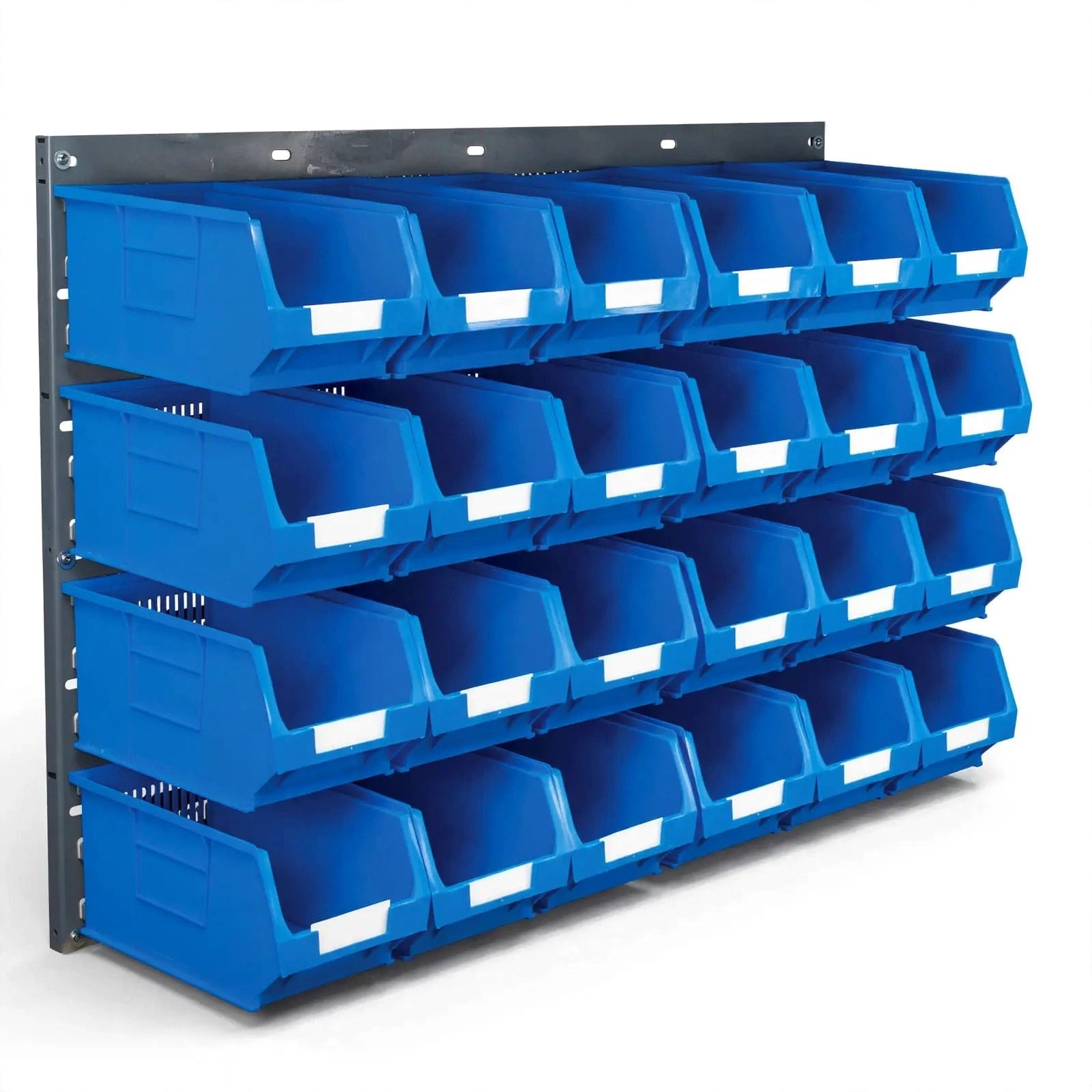 Wall Mounted Louvre Panel Kit 1 With Barton TC Bins