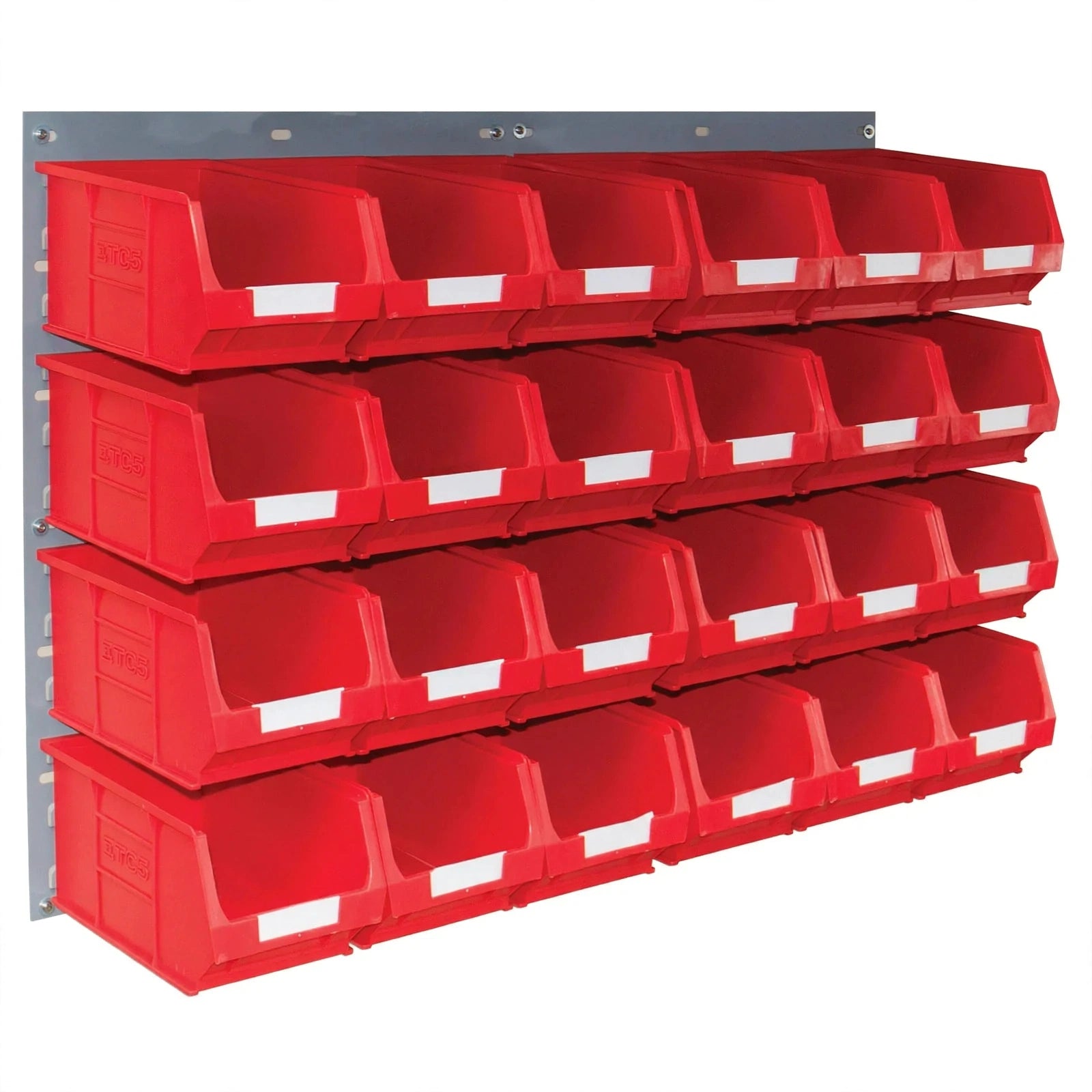 Wall Mounted Louvre Panel Kit 1 With Barton TC Bins