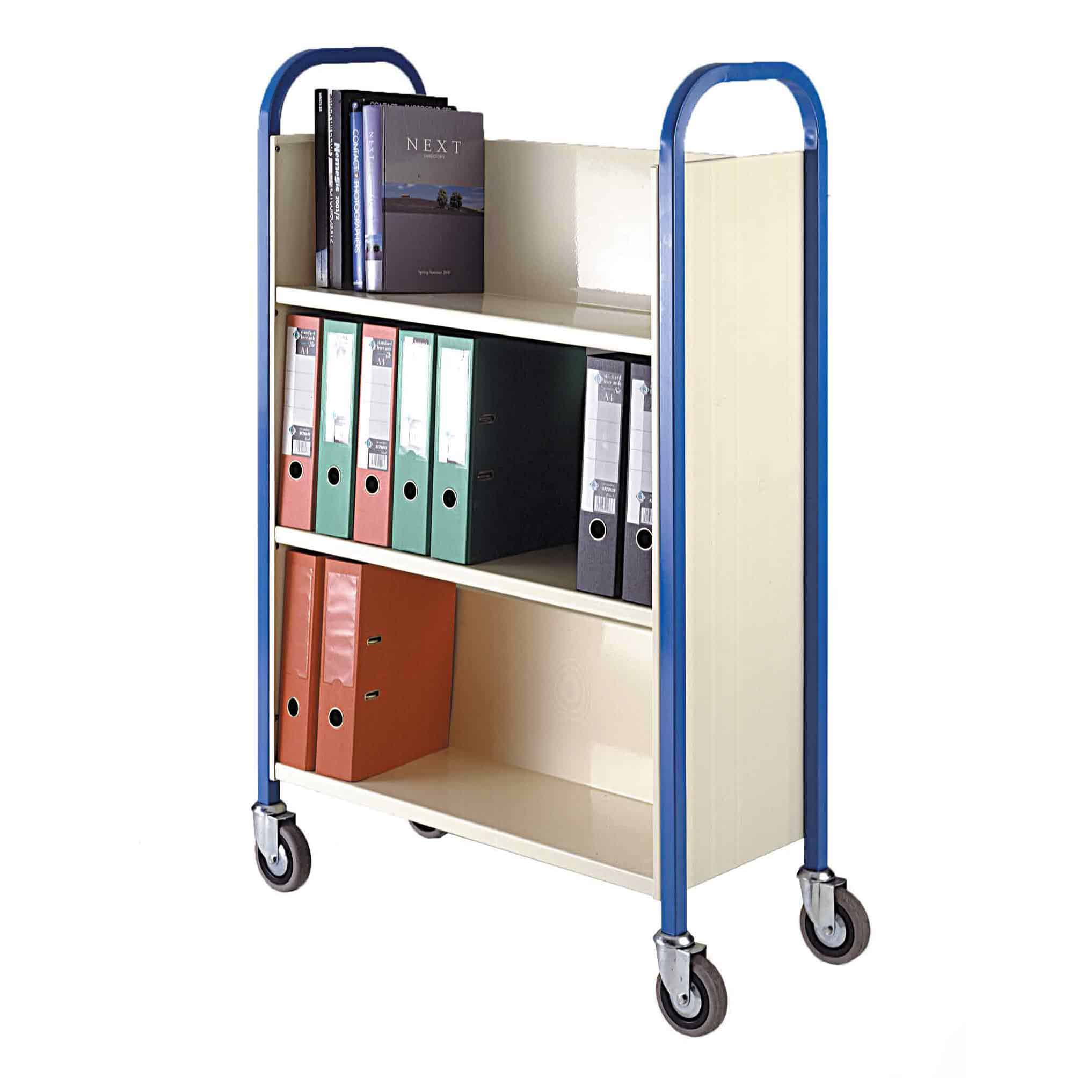 Heavy Duty Library Book Trolleys Storage N Stuff
