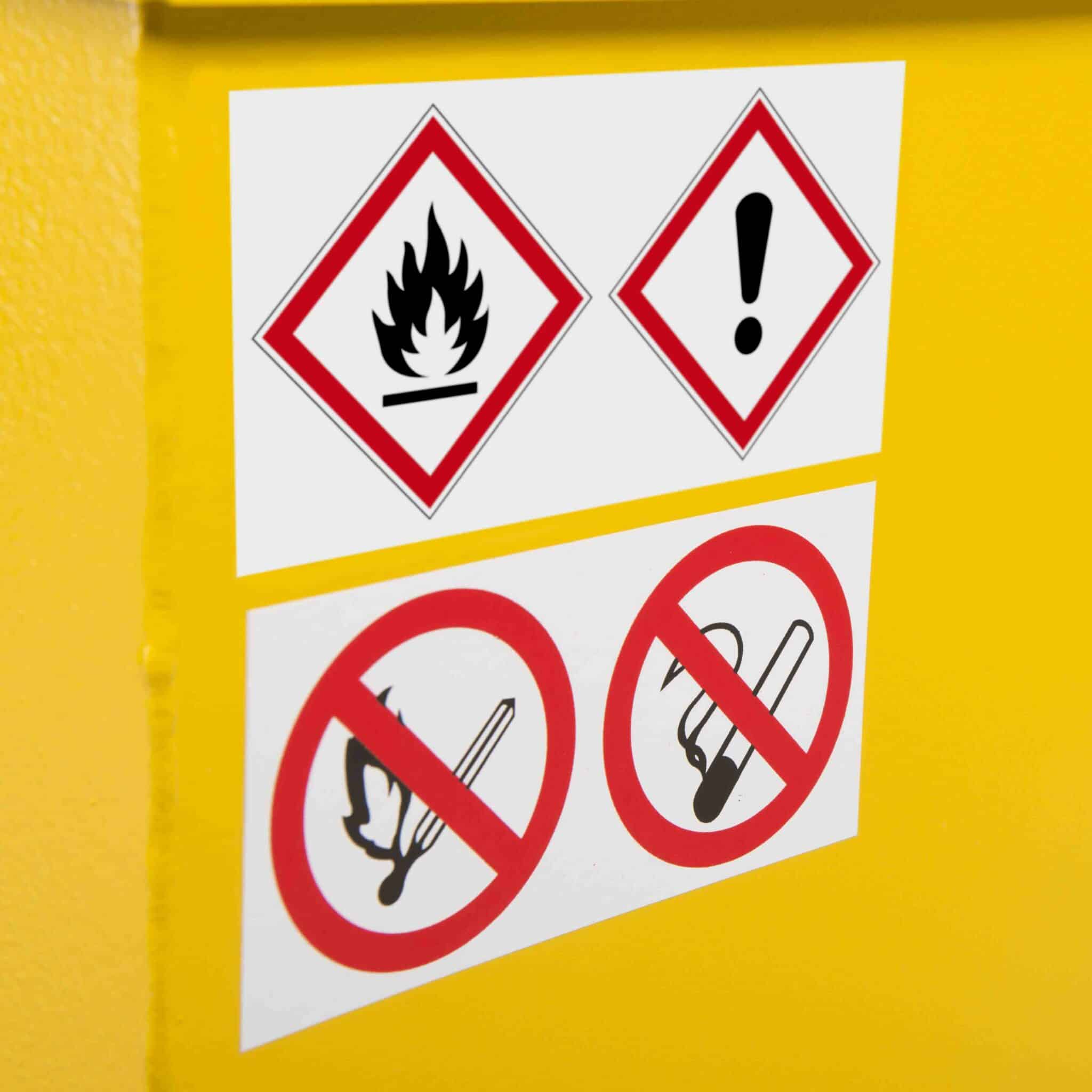 How to Store Hazardous Substances Safely Workplace H&S