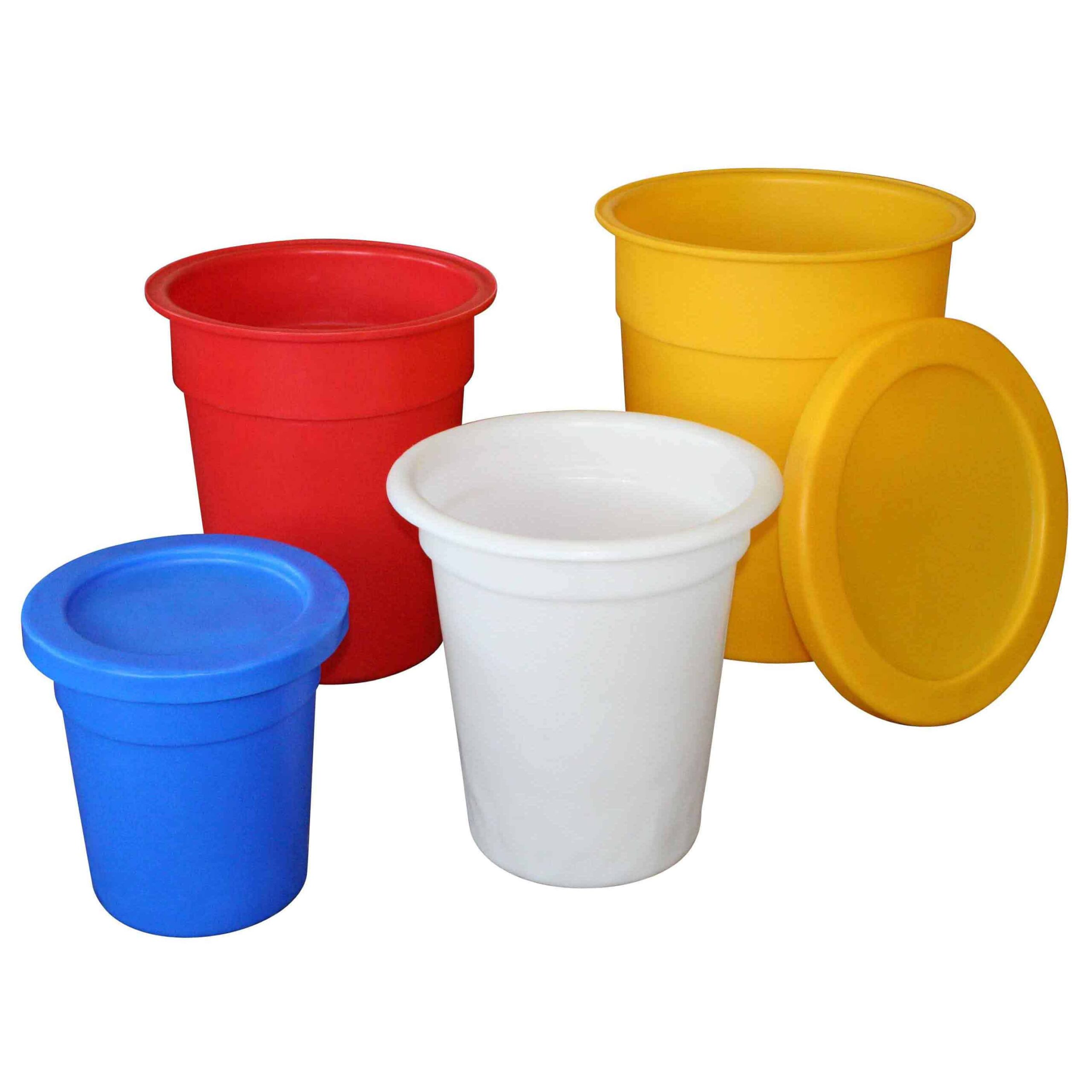 Plastic Tapered Lightweight Food Grade Bins Storage N Stuff