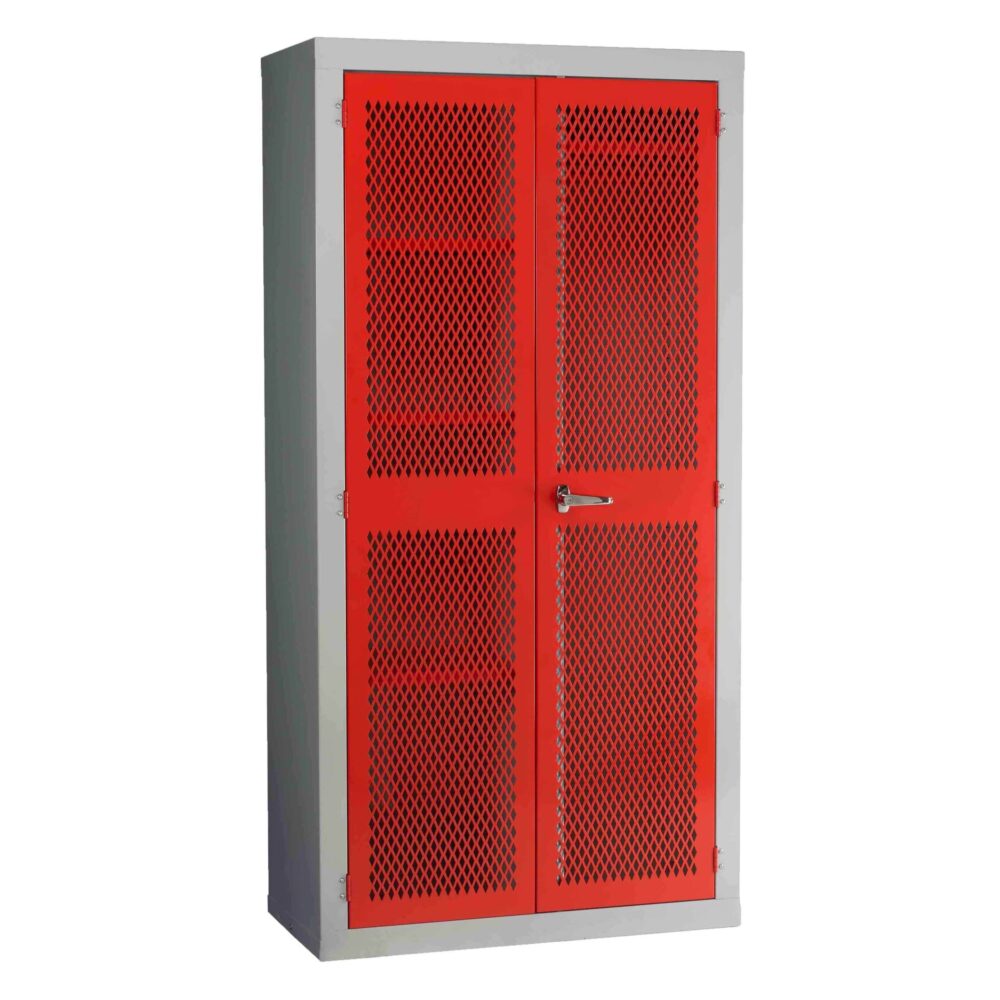 Mesh Door Wardrobe Cabinet