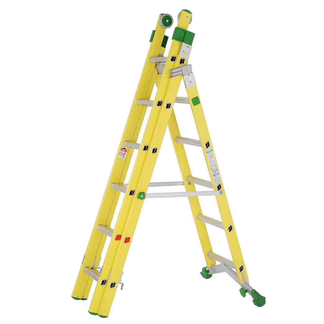 Heavy Duty Fibreglass Combination Ladders Free P+P Storage N Stuff
