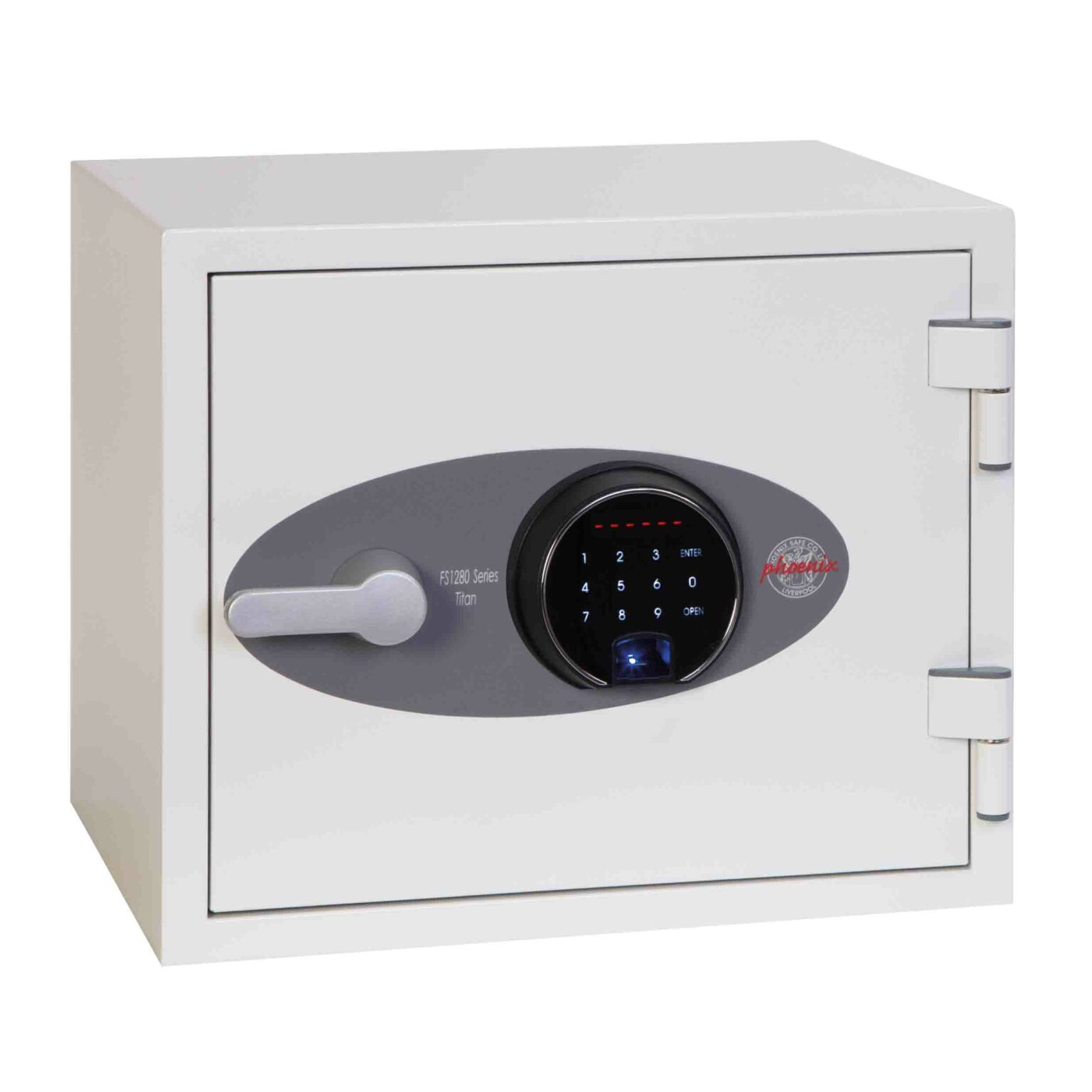 Titan FS1281E Fire Safe With Fingerprint Lock Storage N Stuff