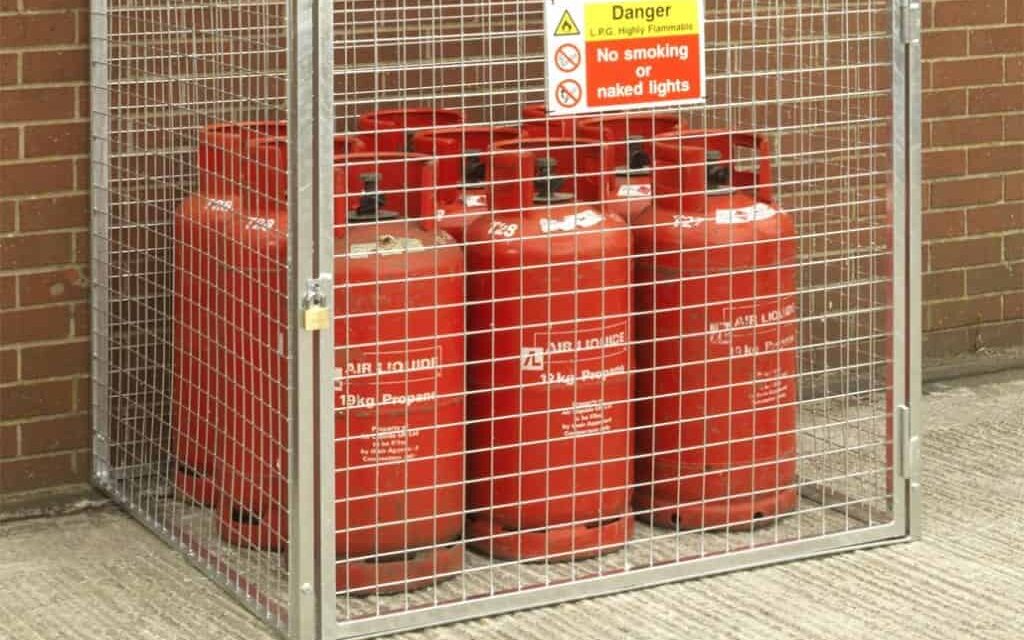 Gas Cylinder Cage H1200 x W1200 x D1200mm